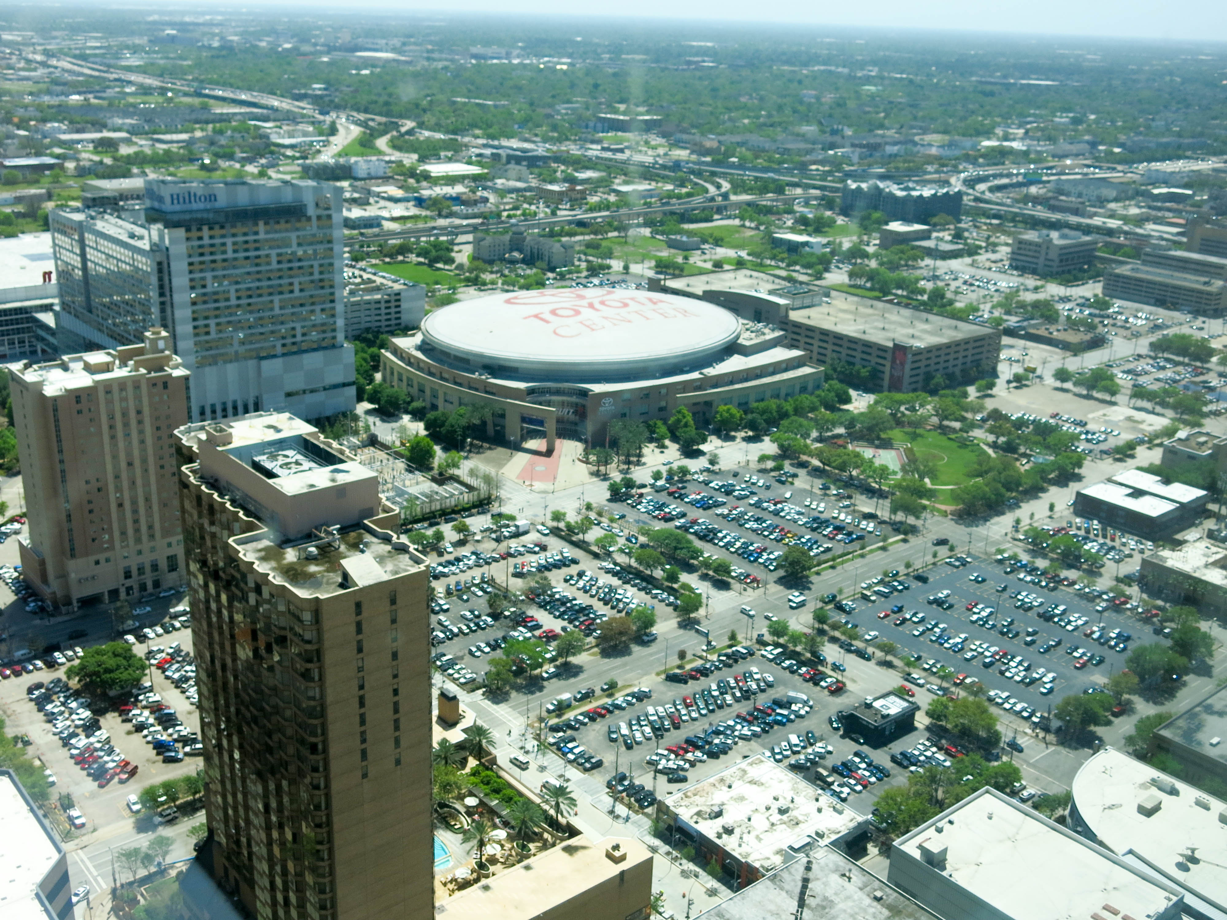 Aerial view of Houston, Texas